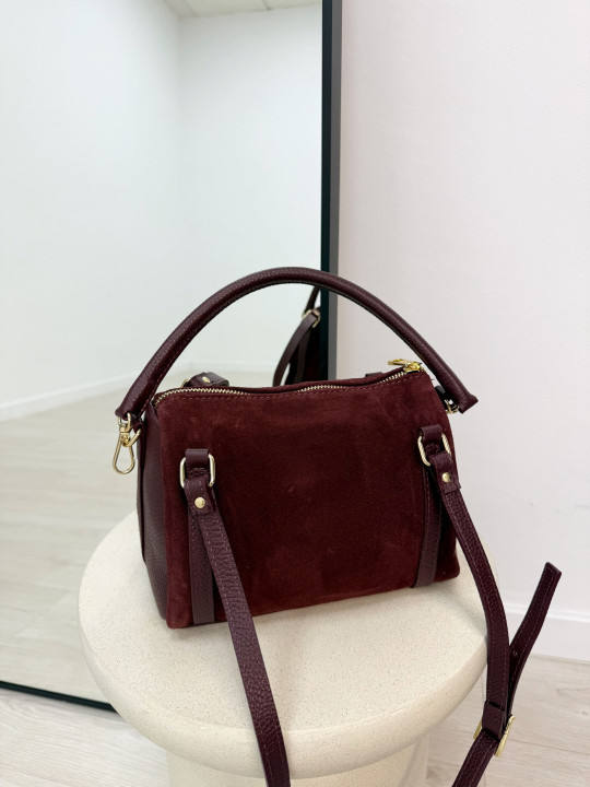 BOLSO SPEEDY BURDEOS (PIEL 100%)